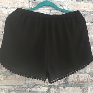 LA Hearts from Pacsun black shorts